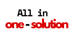 All-in-one solution. Image designed by Unyime Offiong